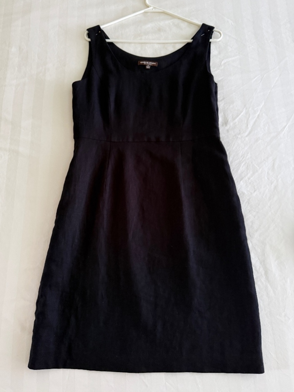 100% LINEN SLEEVELESS DRESS